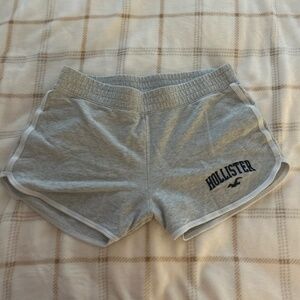 Grey/Gray Hollister Comfy Shorts, High rise, Small, Good condition